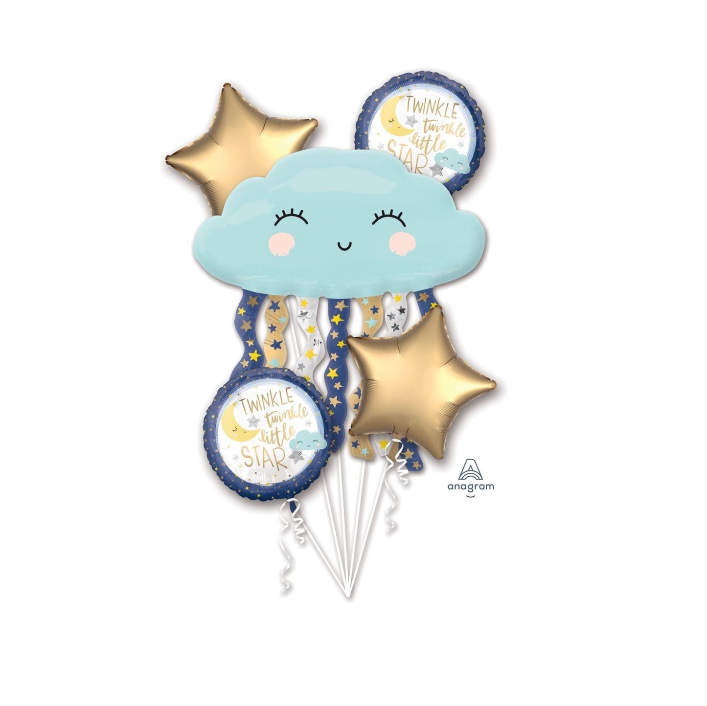 Baby Boy Balloon Bouquet