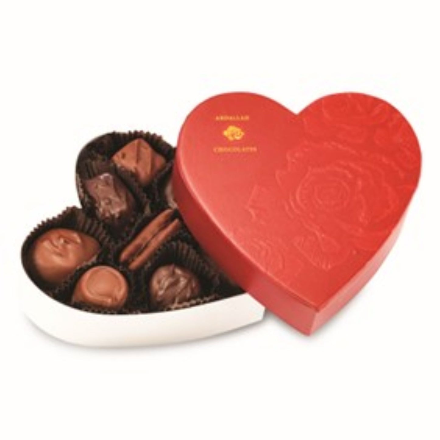 Embossed Heart boxed chocolate